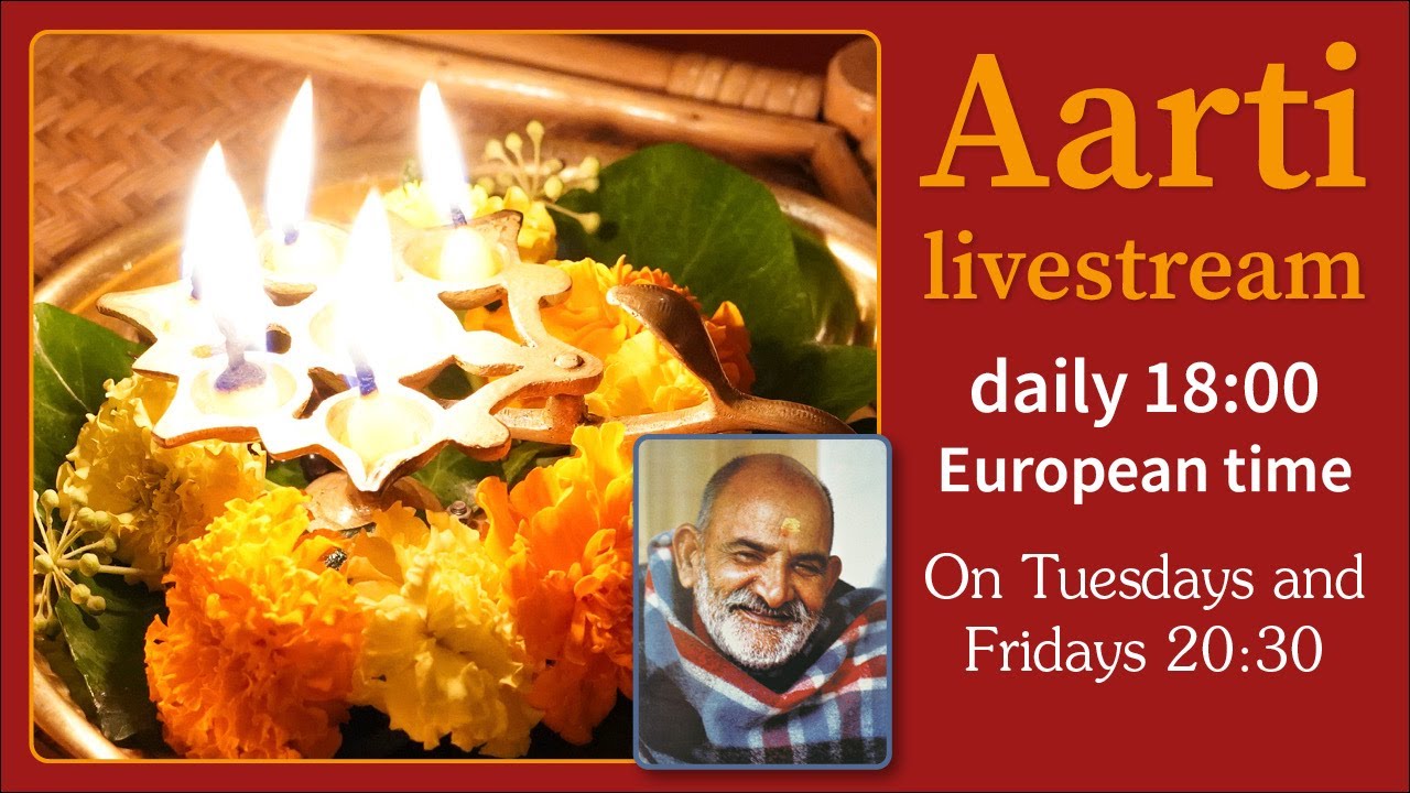Livestream aus dem Tempel des Ashram Brindavon